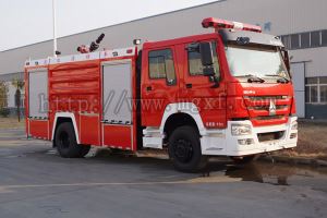 8000L Vodni rezervoar gasilski tovornjak